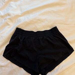 Women's Black Athletic Shorts